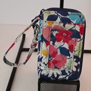 Vera Bradley Summer Cottage ziparound wristlet